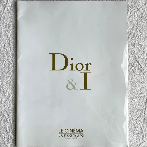 Dior & I Raf Simons BUNKAMURA pamphlet for the movie "Dior & I," - Picture 1 of 2